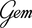 Logo of Gem Products