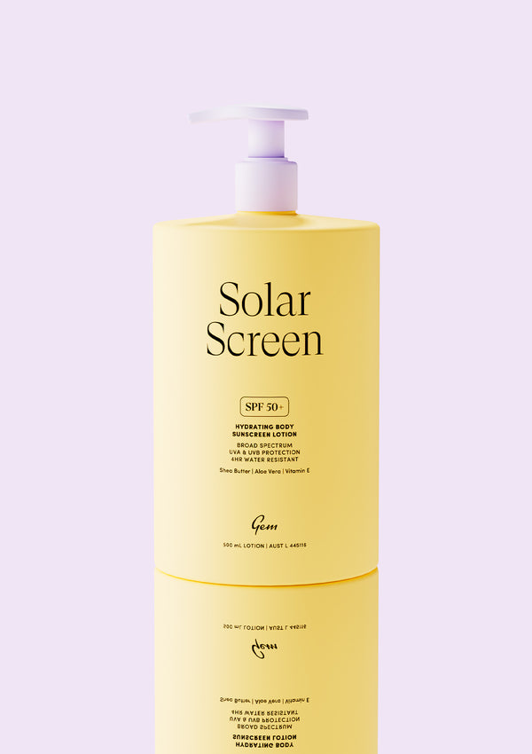 Solar Screen SPF 50+ Hydrating Body Sunscreen Lotion 500mL