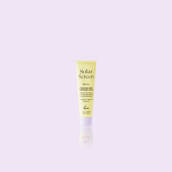Solar Screen SPF 50+ Hydrating Body Sunscreen Lotion 10ml – Gem AU