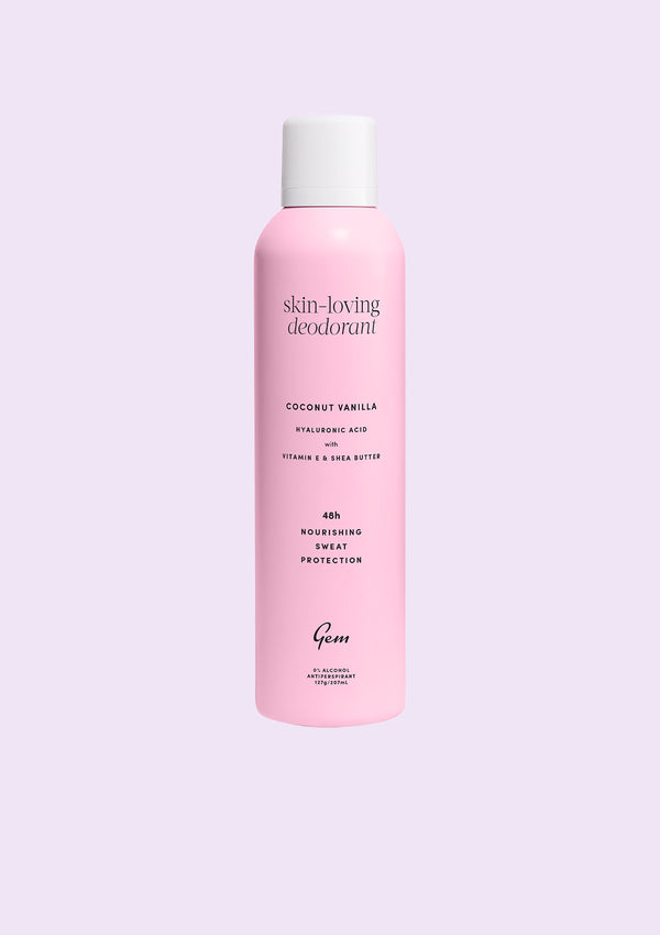 Skin-Loving Aerosol Antiperspirant